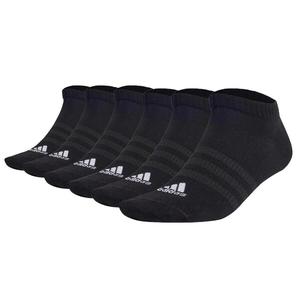 ADIDAS Носки унисекс, упаковка из 6 пар тонких и лёгких спортивных носков с низкой посадкой