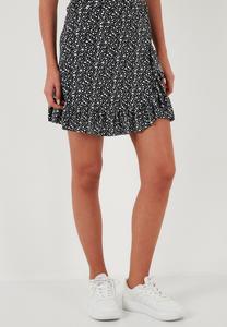 Юбка с запахом LELA, черный