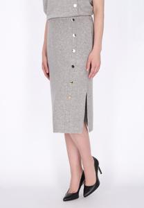 Юбка DreiMaster Pencil skirt, Grey Melange/Grey
