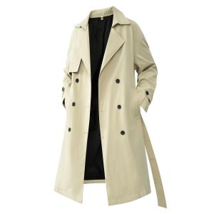 Тренч Unisex с воротником-стойкой VanCamel, хаки