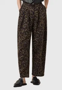 Джинсы прямого кроя becca Allsaints, Leopard Brown