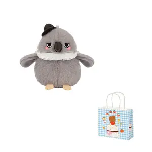 Очаровательные лечебные плюшевые куклы гиацинтовый ара воробей подвеска высота 12см Dolls and bears dance