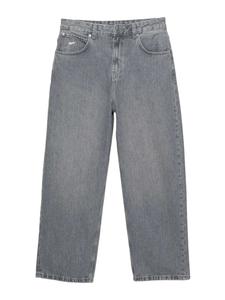 Pull&Bear Багги джинсы в светло-сером цвете