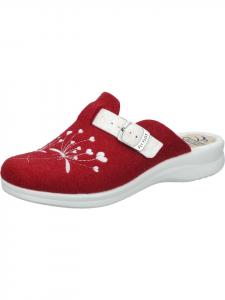 Классические тапочки бордового цвета FlyFlot