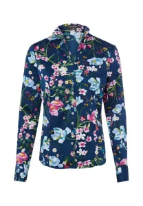 Блузка на пуговицах Franco Callegari, Marine Mehrfarbig