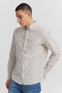 Рубашка INDICODE Langarm, коричневый