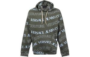 Свитшот мужской SS24 VERSACE JEANS COUTURE, зеленый