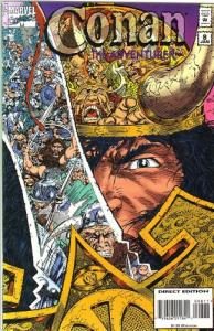 Conan the Adventurer, Vol 1, #8 (Comic Book): The Weird of Auoosl Wuthoqquan (Marvel)