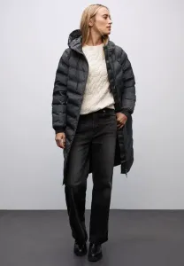 Mit geklebten nähten зимнее пальто Street One, Blau