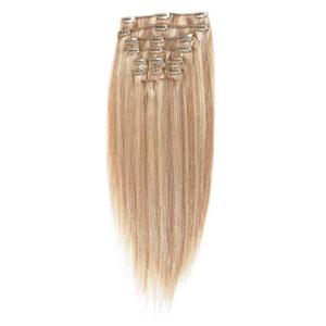 Накладные волосы fashiongirl clip-in extensions #60 platinblond - 65 cm Fashiongirl, #18/613 blond mix - 40 cm, количество 1 шт.