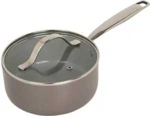 Кастрюля с крышкой MAESTRO MR-4009 MR-4009-18S 18 см 1,9 л Серая Maestro