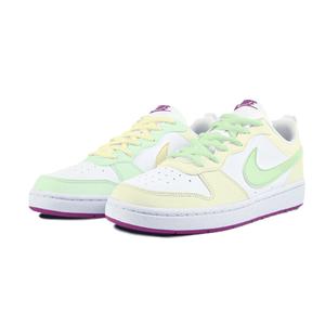 Nike Антискользящие износостойкие низкие детские скейтерские кеды Court Borough белые для подростков