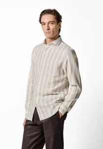 Рубашка из смешанного волокна Profuomo, Beige