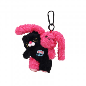 Подвеска Twin Plush высотой 13 см KecoSweet, cat rabbit