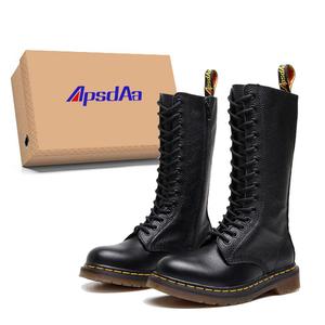 SITULANG Высокие ботинки Мартин унисекс черные, цвет Black