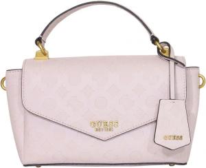 Сумка GUESS Zanelle Top Handle Flap, Light Rose Logo