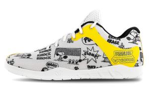 Snoopy X Бадминтон Кроссовки унисекс с низким верхом белый Victor