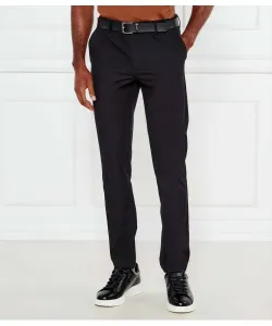 Брюки p-kaiton1-zip Slim fit Boss, черный