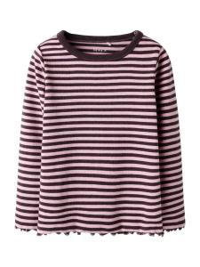 NAME IT Лонгслив 'NMFBENSA' в цвете баклажан