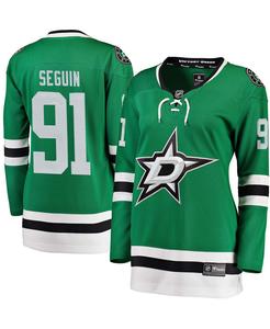 Женская джерси Tyler Seguin Green Home Breakaway Player Fanatics, зеленый