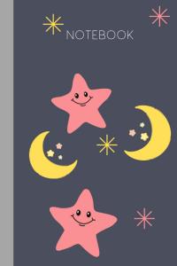 Notebook - Moon And Star Notebook (Independently published)