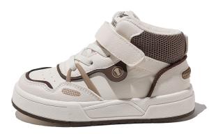 BIG WASP Антиударные амортизирующие износостойкие высокие детские скейтбординг кроссовки khaki brown green kids'