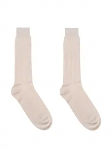 Рельефные носки Eleventy, бежевый
