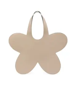 Сумка-Шоппер с цветочным рисунком Coperni, бежевый