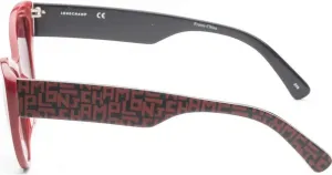 Женские солнцезащитные очки Longchamp с красным градиентом и оправой «кошачий глаз» LO663S 726 56, Red