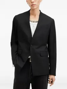 Однобортный пиджак с бахромой Allsaints