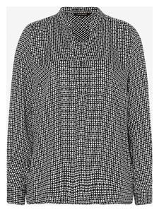 Блуза More & More Bluse, цвет Schwarz/Creme