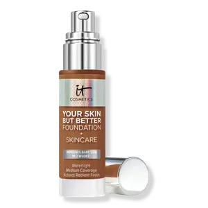 Тональный крем Your Skin But Better и средства по уходу за кожей. IT Cosmetics, Rich Neutral 53 (rich to deep complexion with subtle golden neutral undertone)