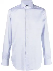 Рубашка с длинными рукавами Dell'Oglio, синий