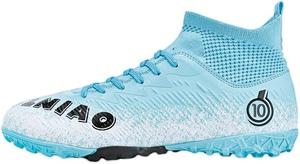 Кроссовки для футбола на искусственном покрытии для мужчин, футбольная обувь для мальчиков, футзальные кроссовки для детей и подростков Generic, синий