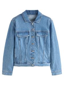 Межсезонная куртка Next, синий деним