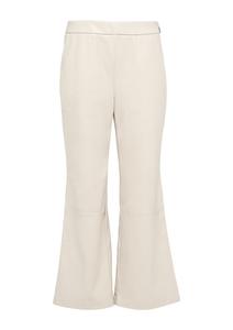 Расклешенные брюки COMMA, экрю