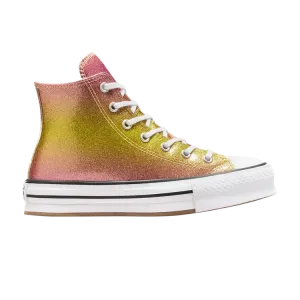 Кроссовки Converse Chuck Taylor All Star EVA Lift Platform High GS, розовый
