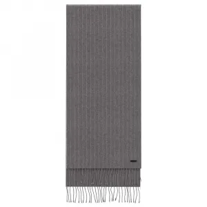 Шарф BOSS Stellan 10261459, серый