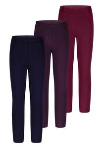 Узкие леггинсы SALT AND PEPPER, Marine Blue/Aubergine/Wine Red