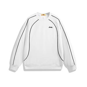 Свитшот осень зима unisex Jeep, белый