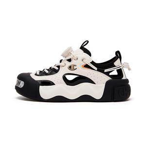 Детские сандалии с противоскользящей подошвой и защитой от отскока Champion Kids, черный