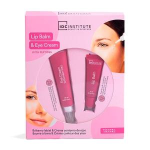 Набор хайлайтеров для глаз и губ IDC INSTITUTE Lip Balm & Eye Cream
