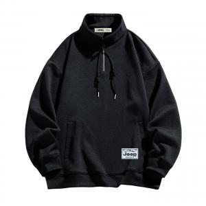 Свитшот Leisure Collection Unisex Jeep, черный