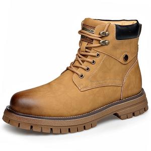 Короткие мужские ботинки Martin Cachiotti, Yellow Fleece-Lined