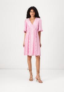 Коктейльное/вечернее платье WAVE DRESS YAS, светло-розовый