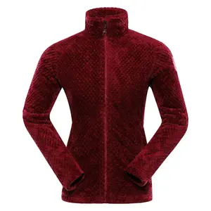 Флис Alpine Pro Lomma full zip, красный