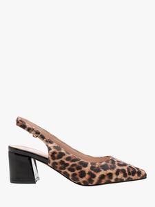 Flynn Wide Fit Slingback Court Shoes Paradox London, Multi