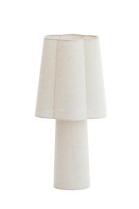 Настольная лампа Musaby White Ø25/50 см Light & Living, белый