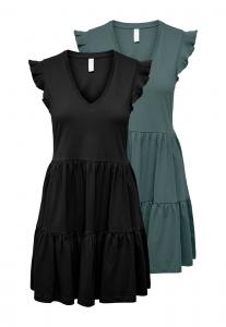 Платье ONLY ONLMAY, цвет Green/Black