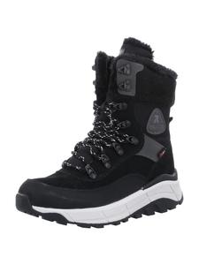 Ботильоны на шнуровке черного цвета rieker